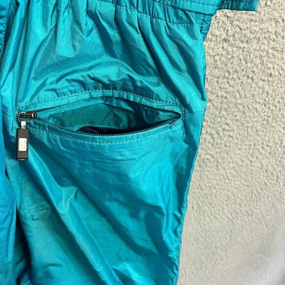 Spyder Ski Bib Pant Men S Teal Suspenders Snow Thinsulate Insulation Entrant VTG - Picture 15 of 16